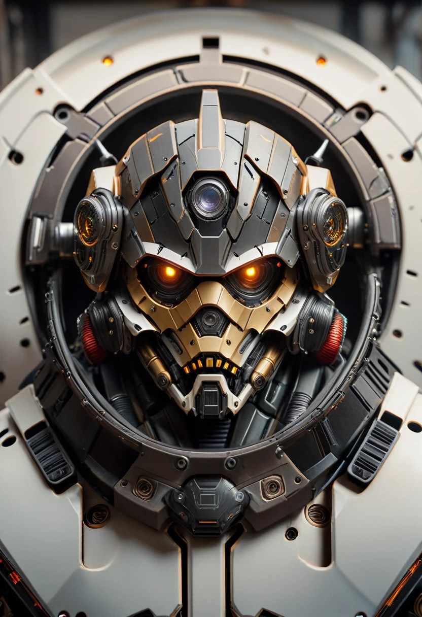 a close up of a robot in a building with a helmet on, cyberpunk flame suit, cyberpunk armor, cyberpunk suit, sci - fi suit, intricate cyberpunk armor, cybernetic fire armor, apex legends armor, cyber suit, cybernetic flame armor, clothed in sci-fi military armor, warrior in sci-fi armour, sci - fi armor