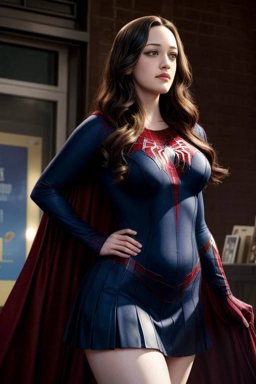 Kat Dennings、マーベルコミックの映画Poster、so beautiful、Movies about Spider-Man、sexy、whole body、Wearing a skirt、Premiere Date、Poster、belly buttonを突き出す、new york、She's wearing a ripped Spiderman suit、The suit is torn、Wearing a skirt、Red and black color scheme、dynamic、masterpiece、highest quality、Super detailed、Very detailed、Delicate and beautiful shine、Ultra-high resolution、Cinematic、break、breakドロップ、(Torn clothes:1.5)、(Wet clothes:1.4)、Bare shoulders、Real Rain、Wet Hair、belly button、Exposed Skin、sexyな肩を披露
