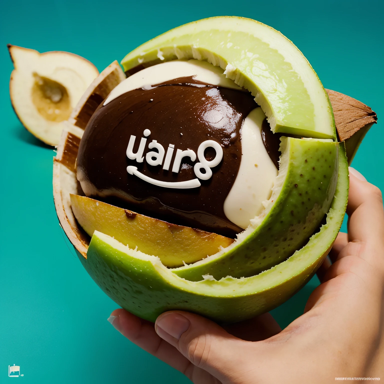  un logo creativo y divertido para emprendimiento de delicias con coco