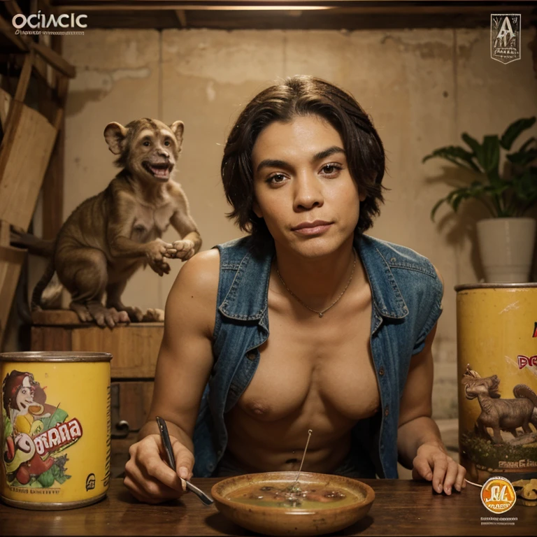 sopa de macaco, Dinossauro, obra de arte, Obra-prima, portada de album de musica