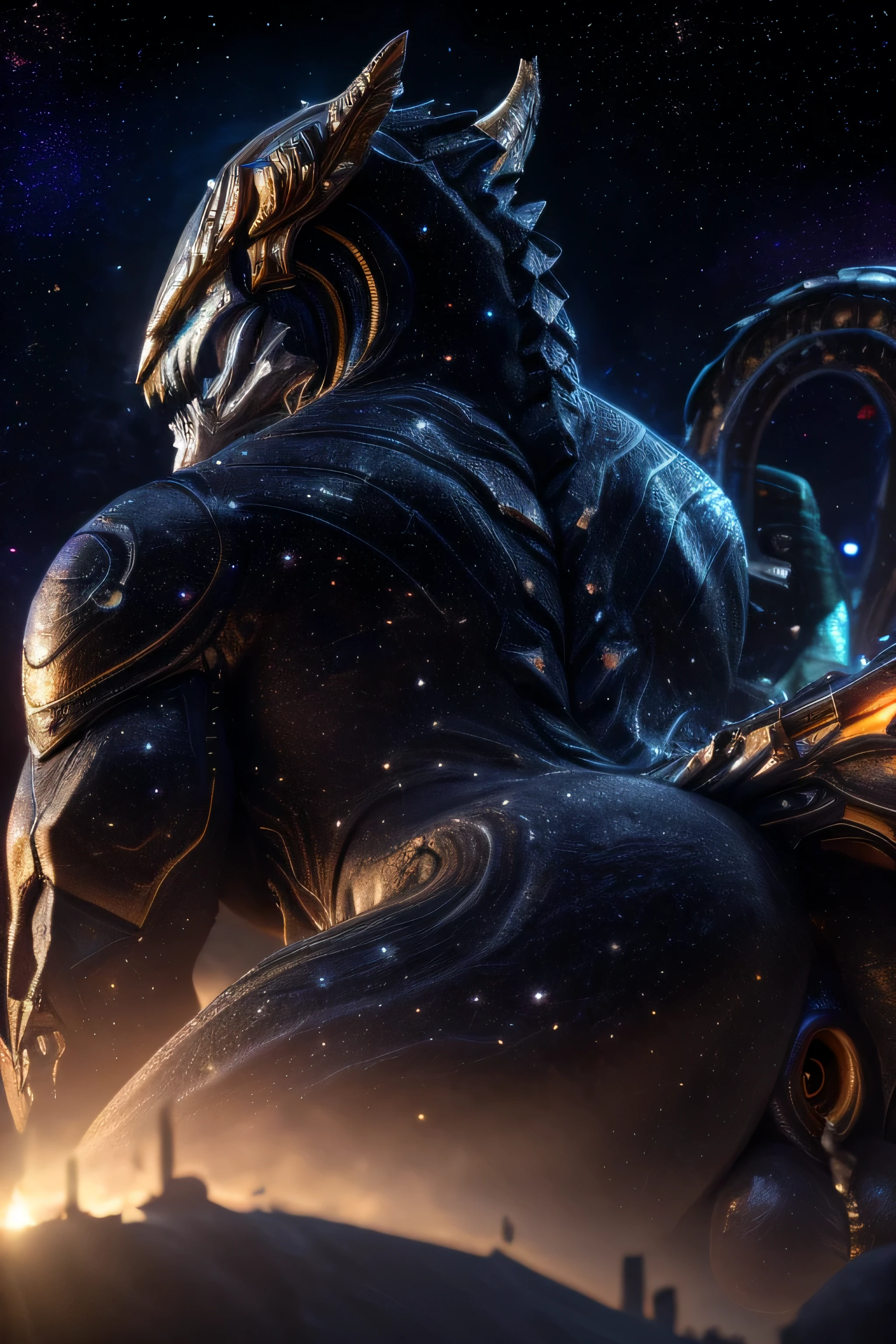 Aurelion Sol, male, galaxy texture skin, balls, anal vore, vore, back view, (best quality, 4k, highres, masterpiece:1.2), ultra-detailed, (realistic:1.37), HDR, UHD, studio lighting, ultra-fine painting, sharp focus, physically-based rendering, extreme detail description, professional, vivid colors, bokeh, portraits, landscape, horror, anime, sci-fi, photography, concept artists, colorful tones, dramatic lighting.