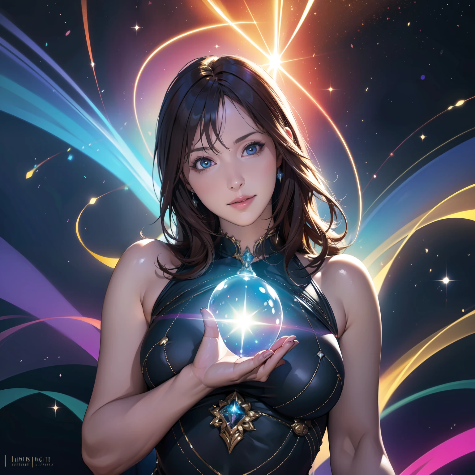 (highest quality,High resolution:1.2), (Realistic:1.37), Vibrant colors, Professional, Bokeh, Accurate lighting, Detailed Scene, illumination, Digital Art, Light Painting, Light bulb photo, Futuristic, Enchanting Sparkle, Flowing light trail, Vibrant colors, Dynamic configuration, Active Artists, Expressive brushstrokes, Enchanting atmosphere, Magical atmosphere, Ingenious technology, Artistic excellence