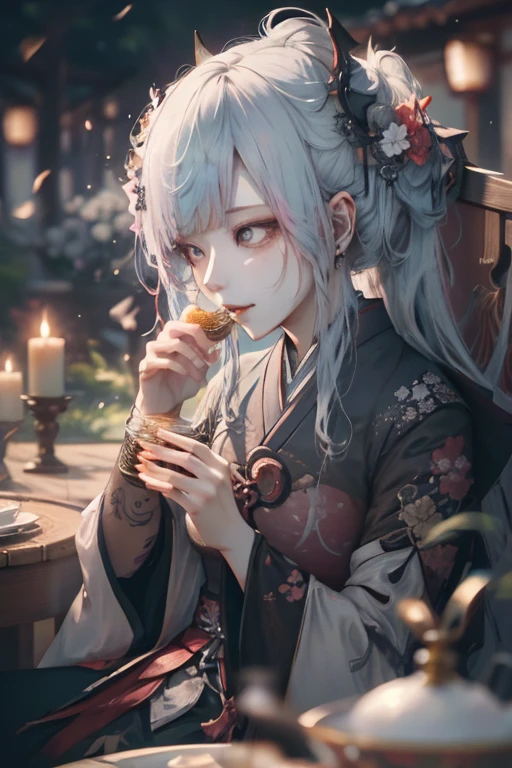 (genshin impact,feeding,feeding scene,male characters,male feeding scene,long hair,ethereal lighting,vibrant colors,anime style,realistic:1.2),
ultra-detailed,hair flowing in the wind,graceful motion,gentle expression,sunlit garden,beautifully decorated table,food share,tranquil atmosphere.
(best quality,4k,masterpiece:1.2),HDR,stunning visual effects,rich textures,attention to facial details,playful interaction,emotional connection,captivating ambiance.