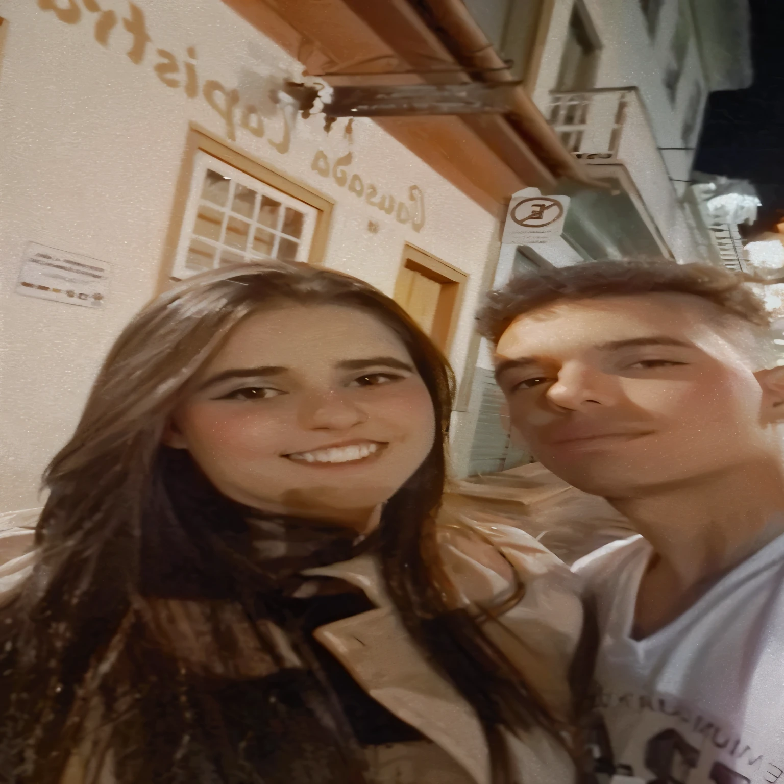 Uma feiticeira da sonserina com seu gatinho laranja e seu namorado com sua espada de guerreiro