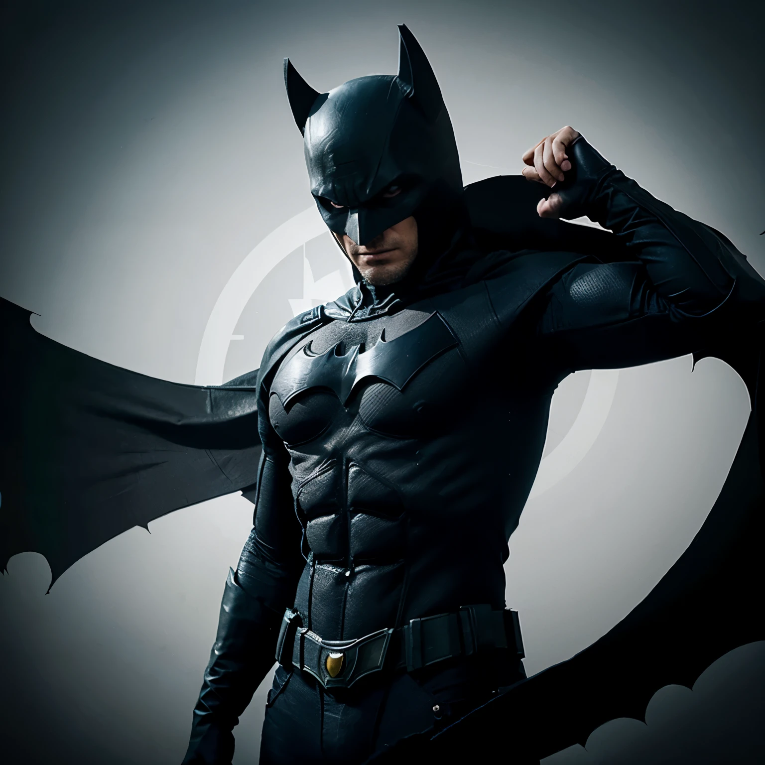 Logo with NK and Batman symbol