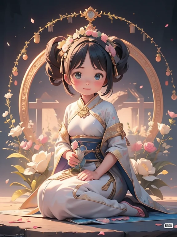 (masterpiece、highest quality、highest quality、Official Art、beautifully美しい:1.2)、(One Girl:1.3)Hatsune Miku、Twin tails,Big Breasts,Explore Thailand's traditional ruins、beautifully、Adorable、澄んだ瞳を持つ少女のmasterpiece画像を作成する。She is wearing traditional Thai clothing.、、The fabric is painted with maximum realism.、Different textures are emphasized。Her skin is also rendered。Delicate expression of subtle textures and color changes.。 The ruins around her are、corner々Carefully drawn、Very detailed and detailed。An ancient structure elaborately carved from Ossi stone、weathered statue、It contributes to the history and mystique of this place..。 The girl was looking up at the camera with curiosity.、Gives the impression that viewers are looking down on her。This perspective is、Distort your image with a fisheye effect、Create wide panoramic and hemispherical views。。 The overall quality of the image must be of the highest standard、Focus on improving the quality of the details。The final work is、It should be a celebration of the innocence of young girls and the timeless beauty of Thai traditions..。