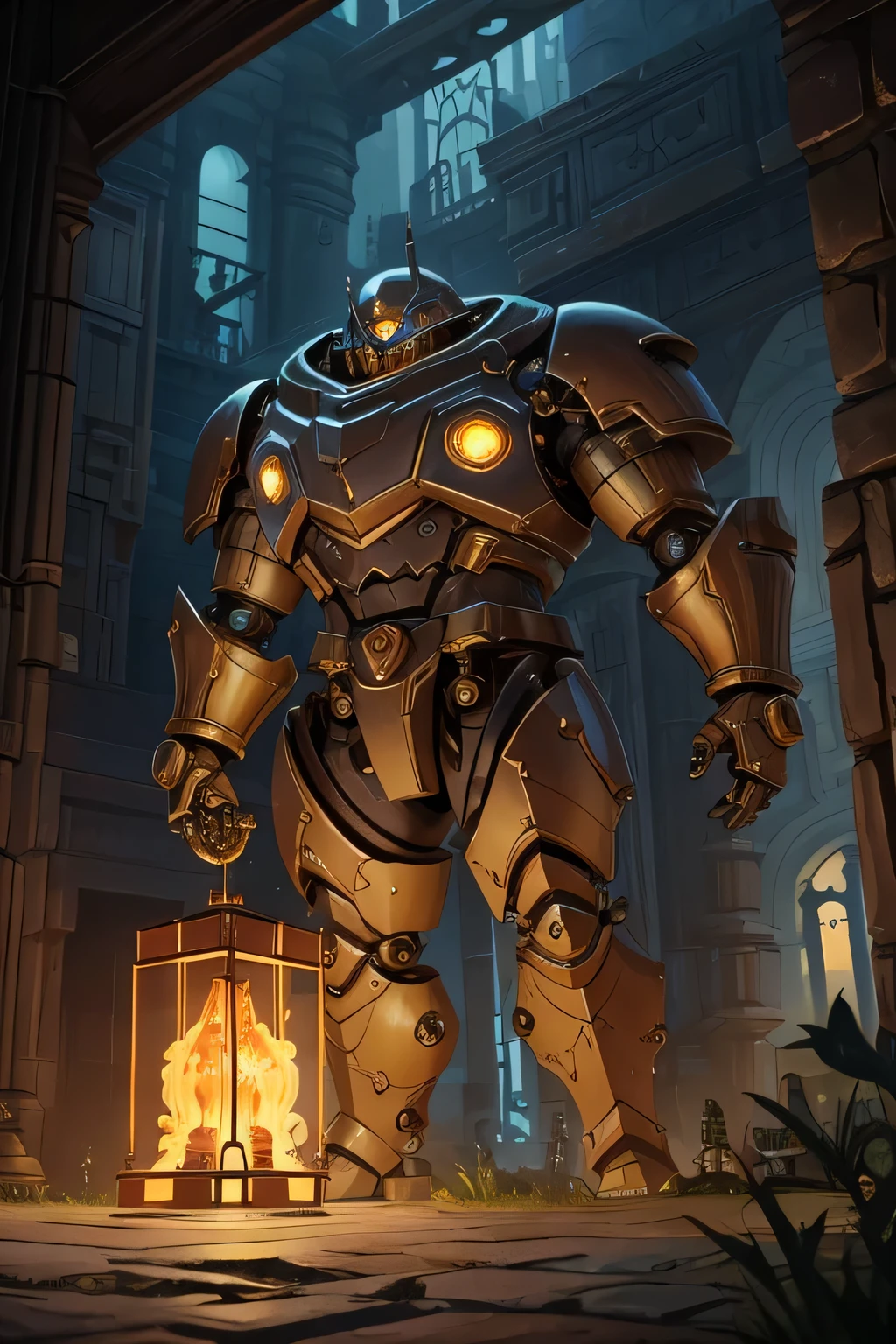 Antique Golem:Unlike golems, which are basically made of a single material,、「mechanical」With the structure and mechanism of、A complex combination of multiple different materials、A golem with advanced techniques.。
They say that there are some golems out there that look exactly like humans...。