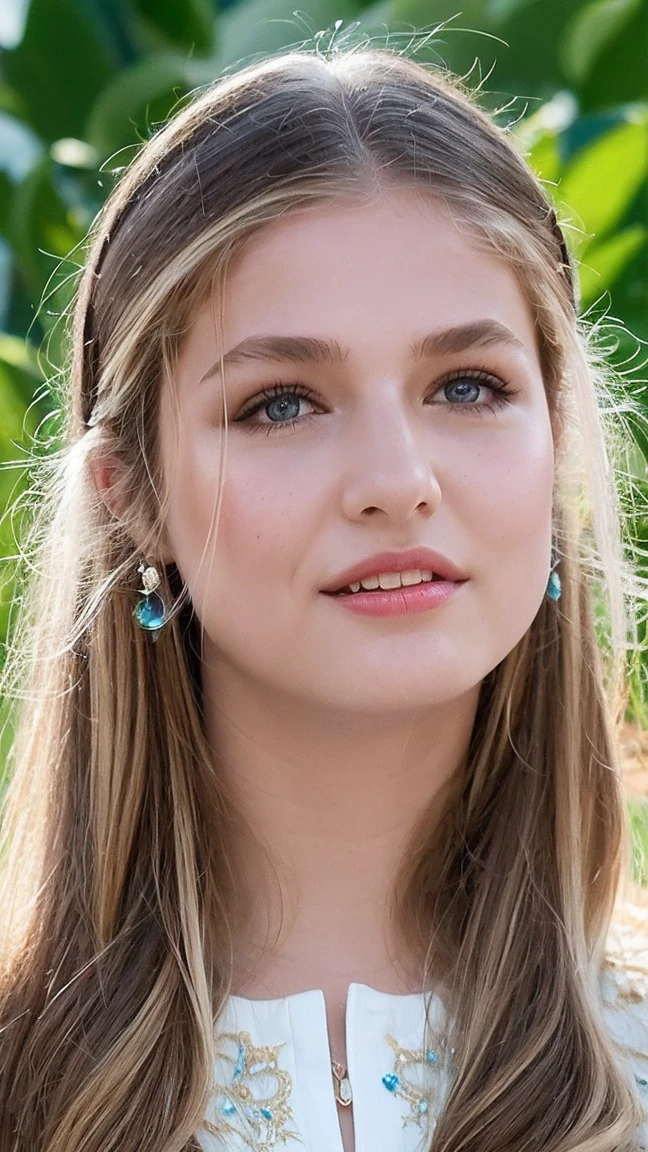 Leonor, Beautiful realistic girl with BRIGHT WHITE-BLUE long hair ,Close-up of clean skin with detailed skin ,full length,in a short miniskirt,on an orange background ,Against the background of the starry sky,bright makeup,EARRINGS WITH GLITTERS,two-leaf gray flower,translucent speckled bifoliate gray,Bioluminescent - Ultra High Quality 8K Music Equalizer, High contrast, rich colors, soft light, Super detailed photos. ultra high quality 8K, High contrast, noise reduction, яркие rich colors.. high quality, 8K Ultra HD, High contrasthigh quality,мягкие close focus,very beautiful flower, translucent red lily of the valley with dew drop flower, bioluminescent flower glows and shimmers, he grows in a mysterious forest, shrouded in mystery, Сверхhigh quality 8k, High contrast, rich colors, soft light, Ultra-detailed photos. Сверхhigh quality 8k, High contrast, noise reduction, bright rich colors.. high quality, 8K Ultra HD, High contrast