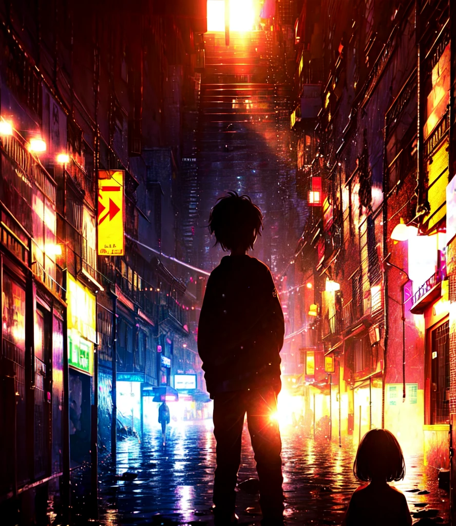 Street Children、Southeast Asia、Dirty kid、Swarm