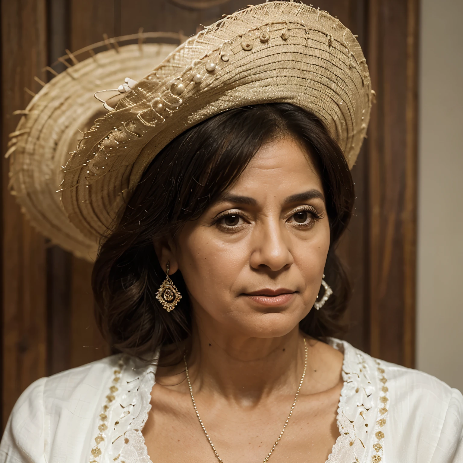 Can you create an image of Doña Inés de Hinajosa for me?