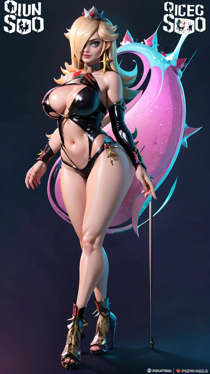 (best quality). (Ultra Detalhado). (1girl), Olhando para o Viewer. (Antecedentes detalhados). belos olhos detalhados. rosto delicado e bonito. (high saturation), seios grandes, droopy breasts, sexy Harley Quinn costume, full body, long legs, big breasts,