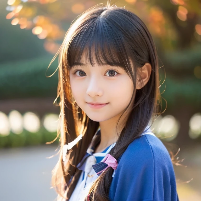 A very cute junior high school girl who looks like she could be in Nogizaka46、This is what it would look like if I were nude、Ultra HD、Ultra-realistic、もっともっともっとかわいい女の子を出してね❤️、かわいいオッパイとむちむの太ももも見せてね❤️、Completely naked。