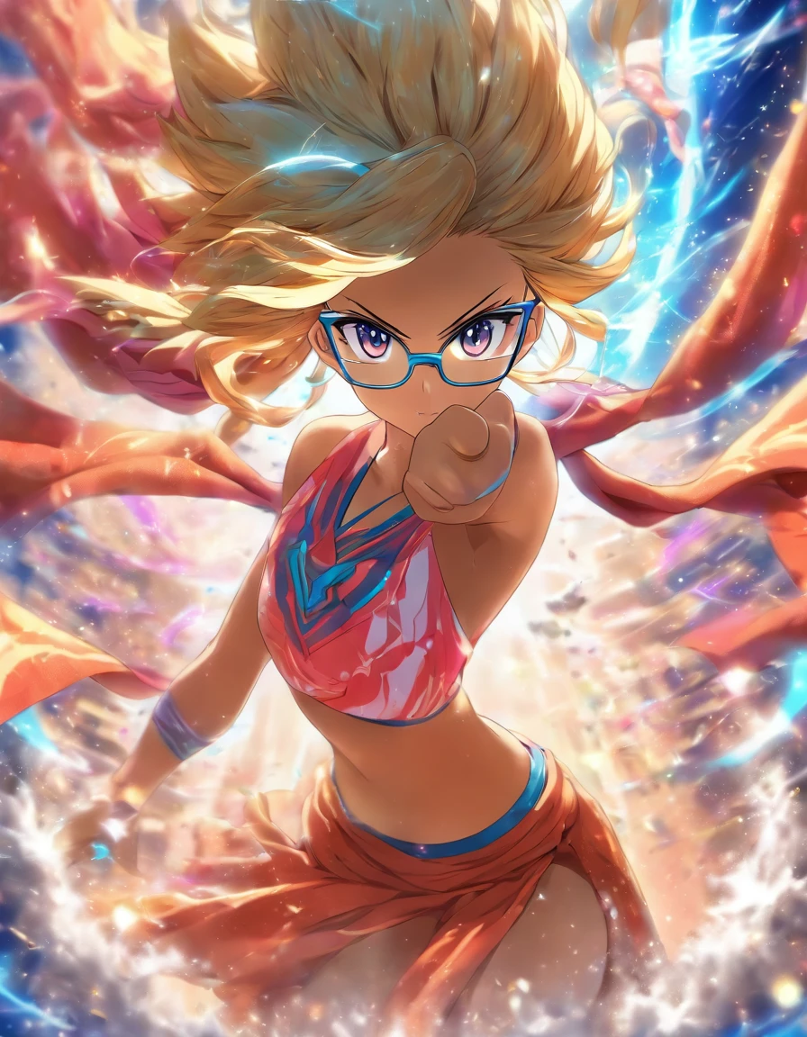underwear　woman　Glasses　Combat Maniac