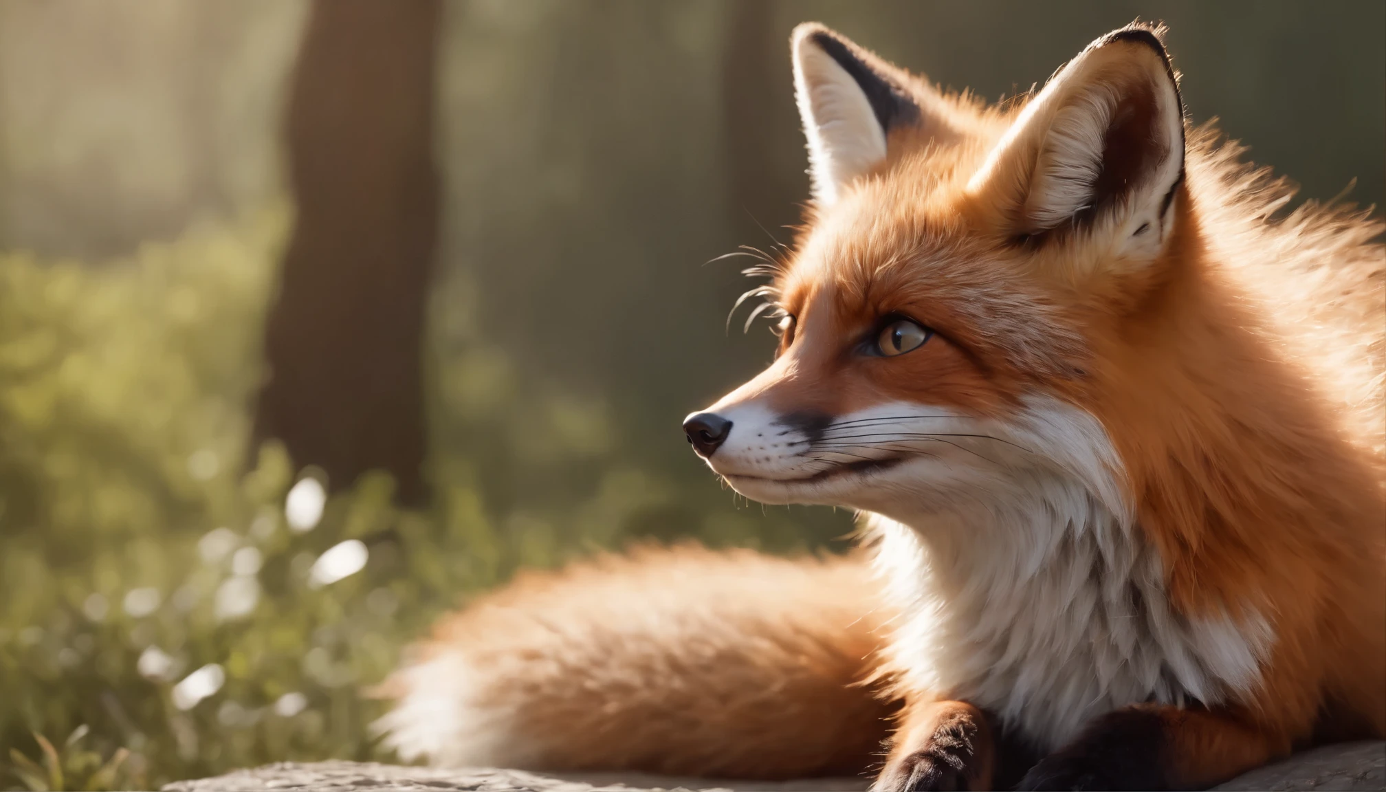 (best quality,8k,highres,masterpiece:1.2),ultra-detailed,(realistic,photorealistic,photo-realistic:1.37),adorable fox,exciting gaze,big eyes,very cute,Pixar-style lighting,cinematic lighting,depth sensing,hyper details,in a cave