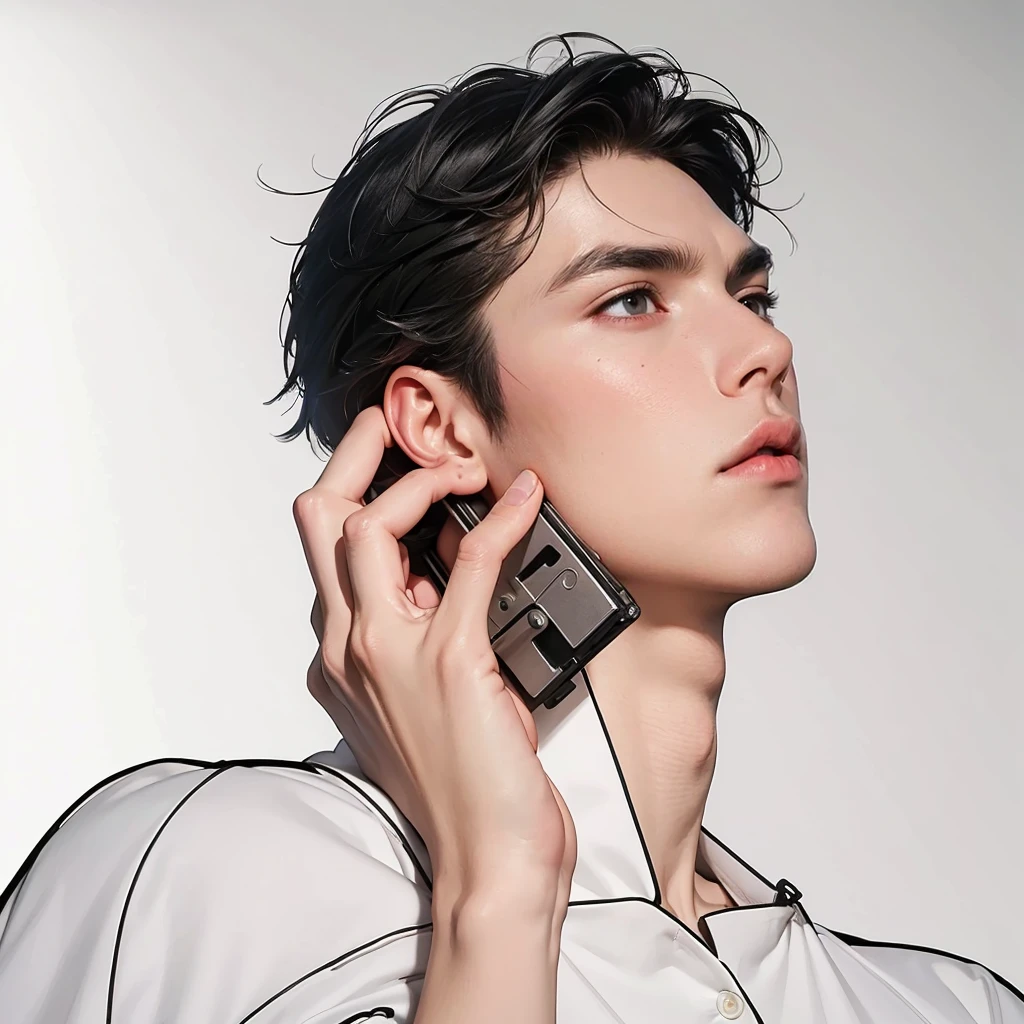 (best quality,4k,8k,highres,masterpiece:1.2),ultra-detailed,realistic,professional,(portraits,concept artists),vivid colors,sharp focus,HDR,studio lighting,(black hair:1.1),(black eyes:1.1), a man, muscualr,strong body,trained,
