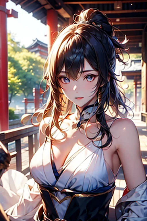 3D,Anime Style,Upper Body,intricate and detailed,Dancer, Ultra-detailed fine skin, Matte skin,cute,18-year-old,Young Japanese Woman,Ahoge