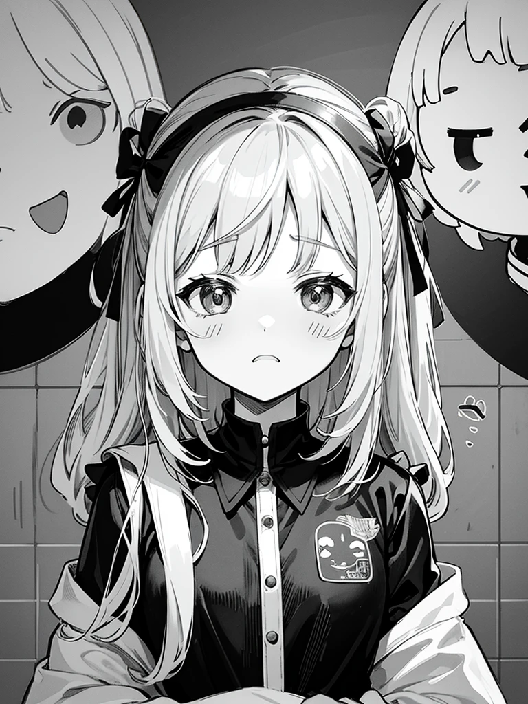 Align the squares、Cartoon style facial expression、最high quality, LINE Stamps、Emoji pattern, Mr.々Various expressions and poses、Upper Body, Little、cute,((Perfect Face)),sketch （10 Emojis，Emoji Sheet，Align the layout），10 poses and expressions（Sad，Rage，Have fun，バカcute，Adorable，Doubt，sleepy，I&#39;m hungry,surprise, smile), Marnie, Aqua Eye, Black Choker, Red ribbon, Pink Dress, jewelry, Black jacket, Open clothes, Long sleeve,(masterpiece:1.3), (High resolution), (8k), (Very detailed), (4K), (Pixiv), Perfect Face, Beautiful eyes and face, (最high quality), (Very detailed), Detailed face and eyes, Black Pantyhose,pubic hair,黄色Peeを漏らす裸の女の子,1 girl,alone,Spread your legs, Embarrassing, blush,Pee, (sweating:1.4),Spread your legs,1 girl, (alone), Rough skin, confused, High resolution, use_fast_no_frozen_style, use_fast_no_frozen_style, Twin tails, Very long hair, high quality