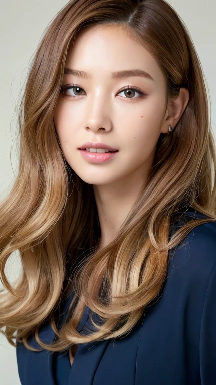 ((highest quality, 8k, masterpiece: 1.3)), 1 female, mixed Japanese African young, Sensual beauty: 1.3, (Hairstyle dark Brown Hair curly flow blonde strikes: 1.2), casual clothing: 1.1, Super slender face, Delicate big hazelnut eyes, double eyelid, Dimples, Mole, Home, relax, smile, slender fit sexy body, long sensual legs,