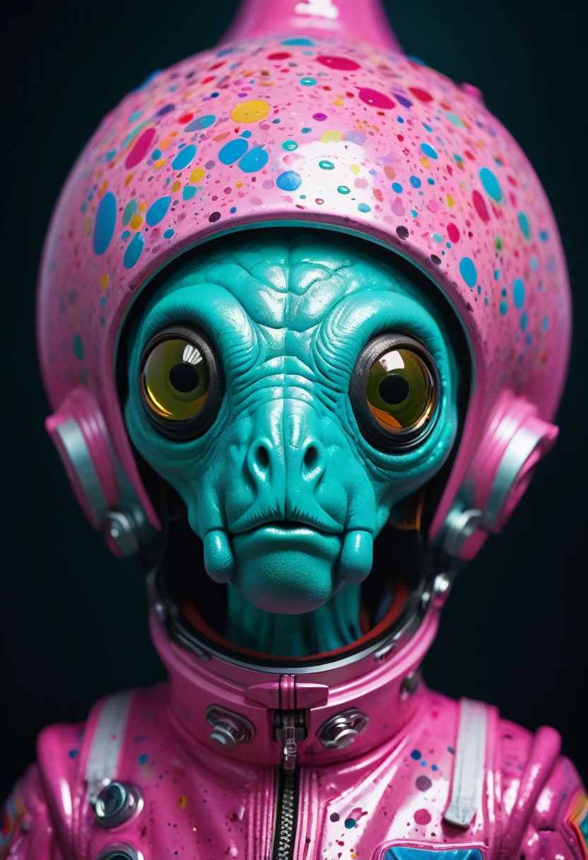 8K, ARTISTIC photogrAphy, best quAlity, mAsterpiece: 1.2), A (potrAit:1.2) Don Bluth Style  ASTRONAUT Cthulhu pink Toon Doll, full body RAW candid cinema, cyan hair, 16mm, color graded portra 400 film, remarkable color, ultra realistic, sad admosphere, dark lighting, oppressive atmosphere, depressive colors, kodak portra 400, photograph,r, Natural Light,  Pinhead lighgts, blur reflection, Brush Strokes, Smooth, abstract, Splatter, Oil On Canvas, rainbow colors, fractal isometrics details bioluminescens : a stunning realistic photograph of wet bone structure, 3d render, octane render, intricately detailed, titanium decorative headdress, cinematic, trending on artstation | Isometric | Centered