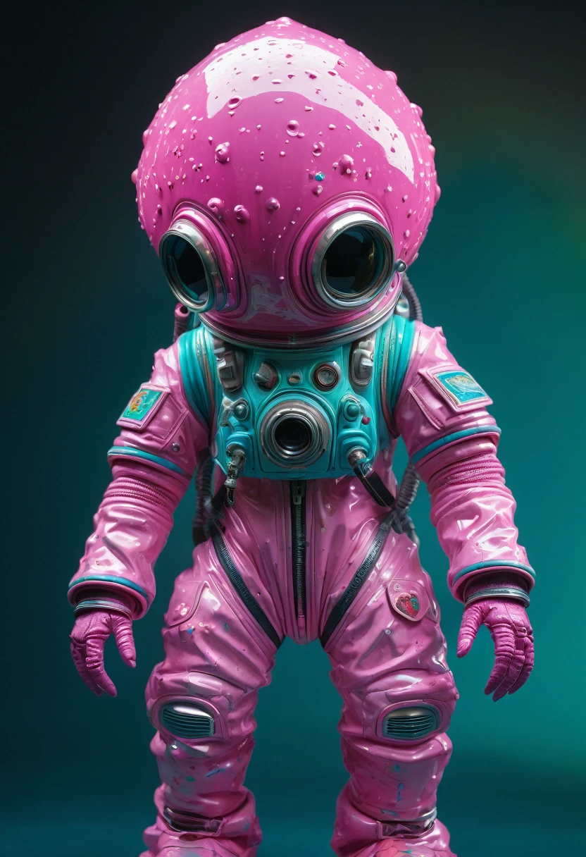 8K, ARTISTIC photogrAphy, best quAlity, mAsterpiece: 1.2), A (potrAit:1.2) Don Bluth Style ASTRONAUT Cthulhu pink Toon Doll, full body RAW candid cinema, cyan hair, 16mm, color graded portra 400 film, remarkable color, ultra realistic, sad admosphere, dark lighting, oppressive atmosphere, depressive colors, kodak portra 400, photograph,r, Natural Light, Pinhead lighgts, blur reflection, Brush Strokes, Smooth, abstract, Splatter, Oil On Canvas, rainbow colors, fractal isometrics details bioluminescens : a stunning realistic photograph of wet bone structure, 3d render, octane render, intricately detailed, titanium decorative headdress, cinematic, trending on artstation | Isometric | Centered