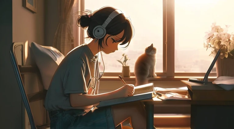 Cat2There are animals