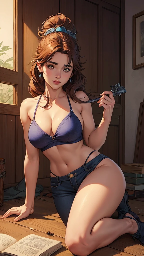 Female style character beautiful  symmetrical  Fiona queen Anna of Arendelle with war marks Cartoon image of a woman .Ilustra??o estilo desenho animado, estilo de arte dos desenhos animados, estilo de arte dos desenhos animados, digital illustration style, estilo atompunk design de personagens altamente detalhado, arte digital detalhada coragem, Forest fan art, Design de personagens de retrato, beautiful digital illustration, retrato de alta qualidade, Arte em quadrinhos, mulher jovem cabelo com transas lindas . Queen Anna of ArendelleBeautiful lined eyes Medium large bust and wonderful  clothes. image expression of  desire from waist to head illustration Queen Anne of Arendelle atompunk style Fallout 4 style pose playboy magazine a close-up of a woman sitting with a dragon Ennifer Connelly, very long to the waist and half curly with bangs,  pequenos, olhos grandes com um brilho apaixonado, olhos verdes mel, Um lindo sorriso, vestindo uma camiseta preta longa com um terno feminino verde e jeans, in a serious and sweet comic-style pose, alta qualidade Jennifer Connelly personagem mulher estilo Jennifer Connelly com marcas de guerras Imagem de desenho animado de uma mulher .Ilustra??o estilo desenho animado, estilo de arte dos desenhos animados, estilo de arte dos desenhos animados, digital illustration style, estilo atompunk projeto de pessoaagens altamente detalhado, arte digital detalhada coragem, anime style woman in  posing in the dark, Garota sedutora de anime, , realistic , linda mulher de anime sedutora, linda sedutora anime adolescente, anime full body illustration, garota de anime atraente, opal proportions, arte cg de anime suave, corpo perfeito sombreado realista, retrato de corpo inteiro de um curta!, Linda garota de anime, deusa dos animesPersonagem Christina Ricci cabelo preto estilo Morticia AddamsImagem de desenho animado de uma mulher .e illustration