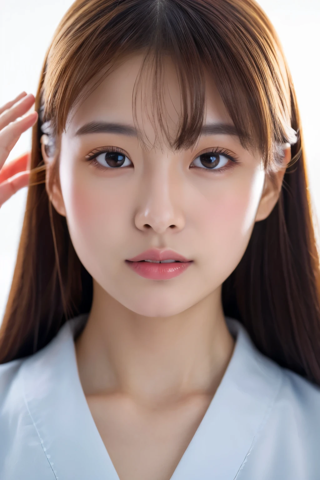 Realistic japanese beauty, girl, 8k, Close-up of face:1.3、RAW Photos, highest quality, masterpiece,Realistic, photo-Realistic,clear (concentrated:1.1),Professional Lighting, Beautiful Face, highest quality,Ultra-high resolution