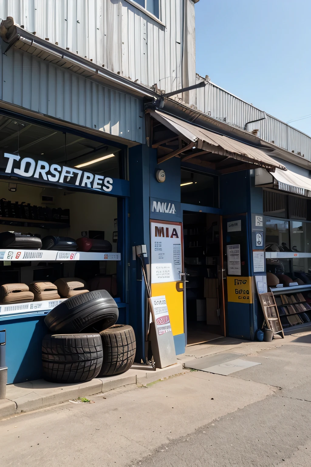 Mala tyres shop