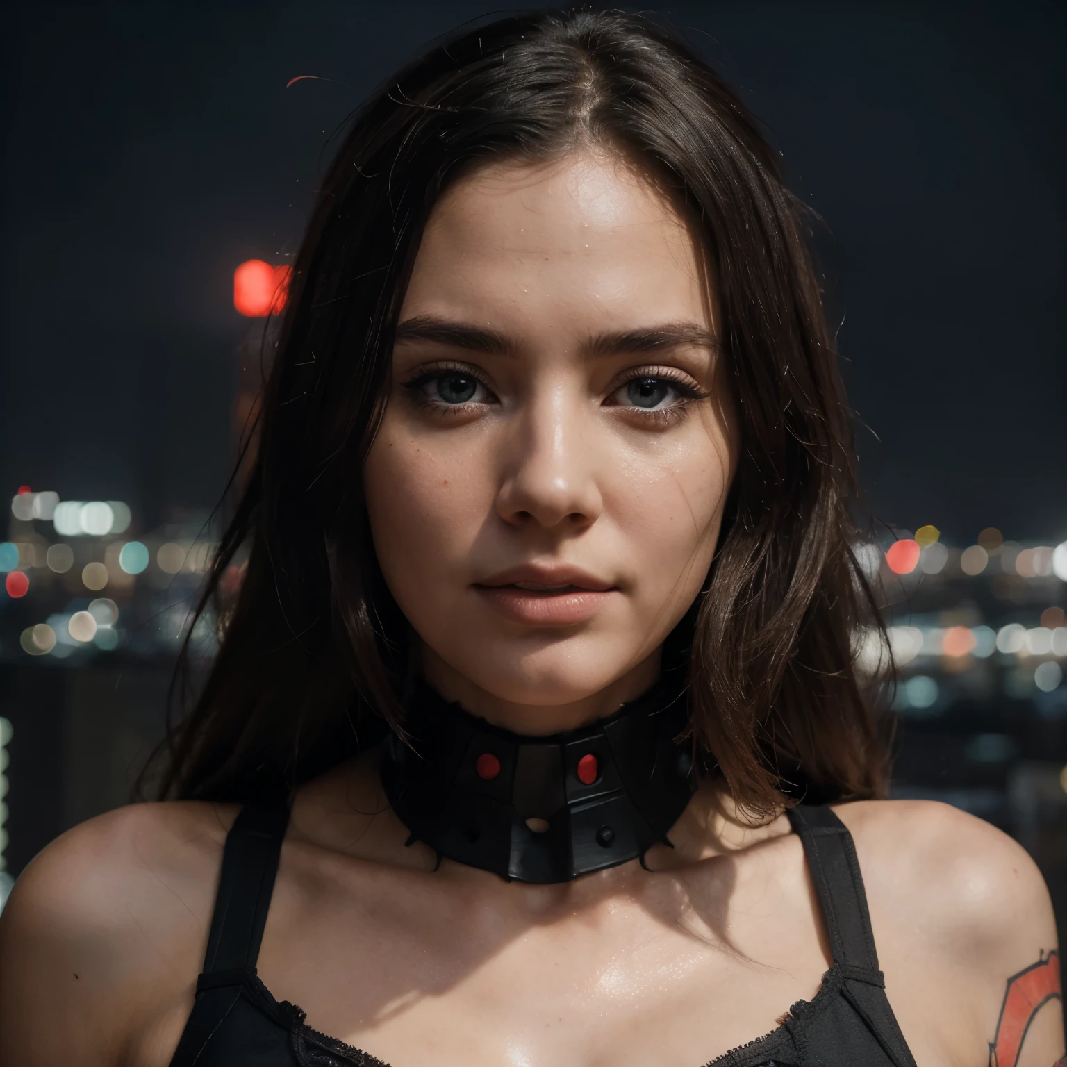 (1girl:1.3), Solo, (((Very detailed face)))), ((Very detailed eyes and face)))), Beautiful detail eyes, Body parts__, Official art, Unified 8k wallpaper, Super detailed, beautiful and beautiful, beautiful, masterpiece, best quality, original, masterpiece, super fine photo, best quality, super high resolution, realistic realism, sunlight, full body portrait, amazing beauty, dynamic pose, delicate face, vibrant eyes, (from the front), She wears Spider-Man suit, red and black color scheme, spider, very detailed city roof background, rooftop, overlooking the city, detailed face, detailed complex busy background, messy, gorgeous, milky white, highly detailed skin, realistic skin details, visible pores, clear focus, volumetric fog, 8k uhd, DSLR, high quality, film grain, fair skin, photo realism, lomography, futuristic dystopian megalopolis, translucent