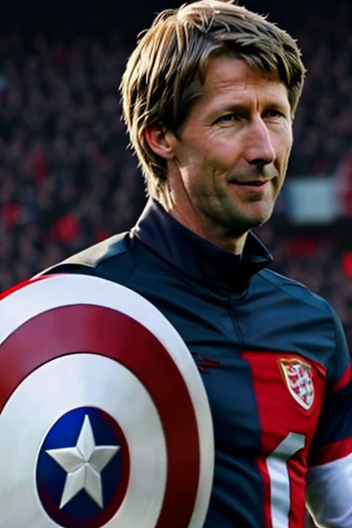 van der sar, captain america