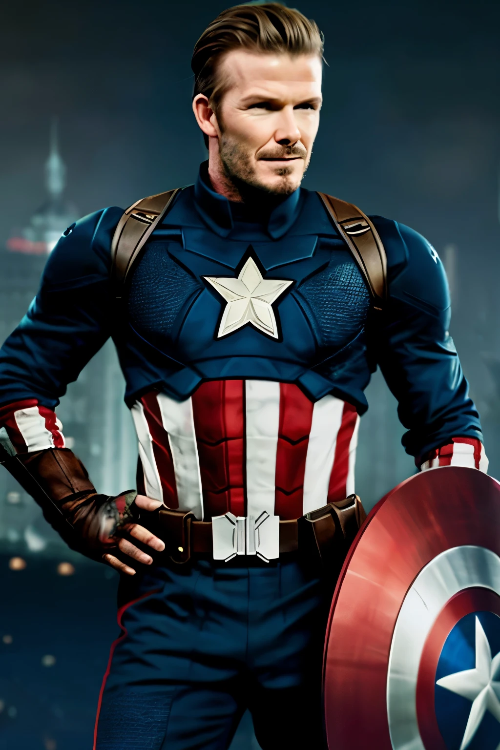 david beckham, captain america