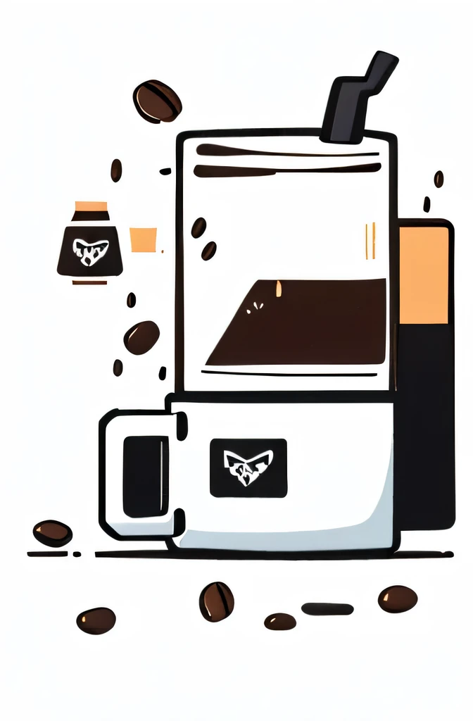 Coffee element separate logo,logotype design,Complex and diverse,Simple and practical,graphic design,manifold,Coffee elements are diverse,Expand coffee related