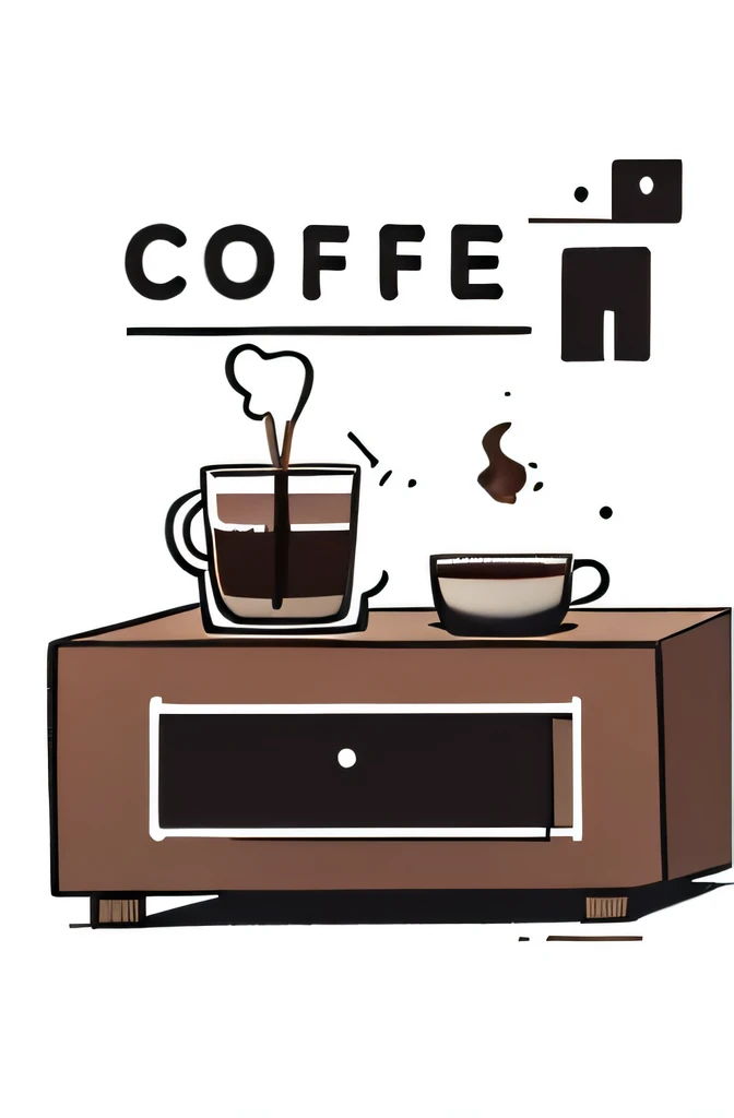 Coffee table individual logo,logotype design,Complex and diverse,Simple and practical,graphic design,manifold,Coffee elements are diverse,Expand coffee related