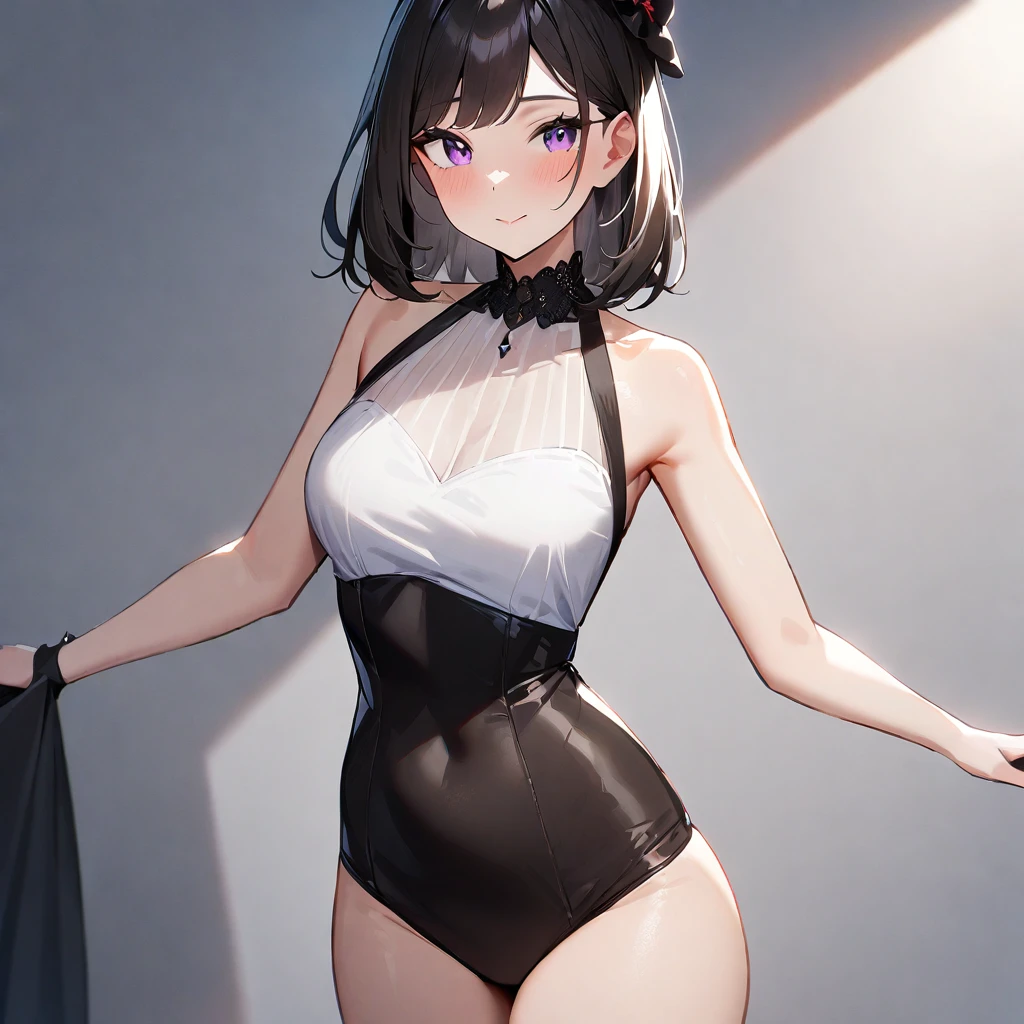 1 girl,best quality, very aesthetic, absurdres,looking at viewer,front view,Lovely lady,high-grade,layer one-piece,
