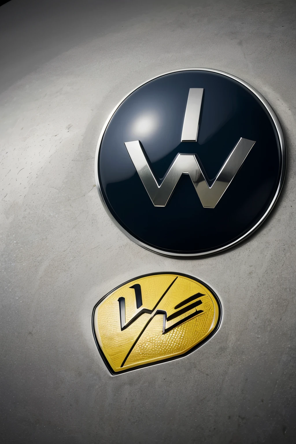 Crie um logotipo da volkswagen, marca de carro, this logo will have the symbol of (W) da empresa, porem ele tera formas de aranha, imagens em HD, logotipo, aranha, volkswagen