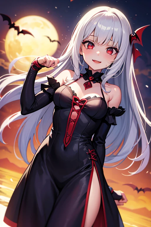 Cute vampire girl