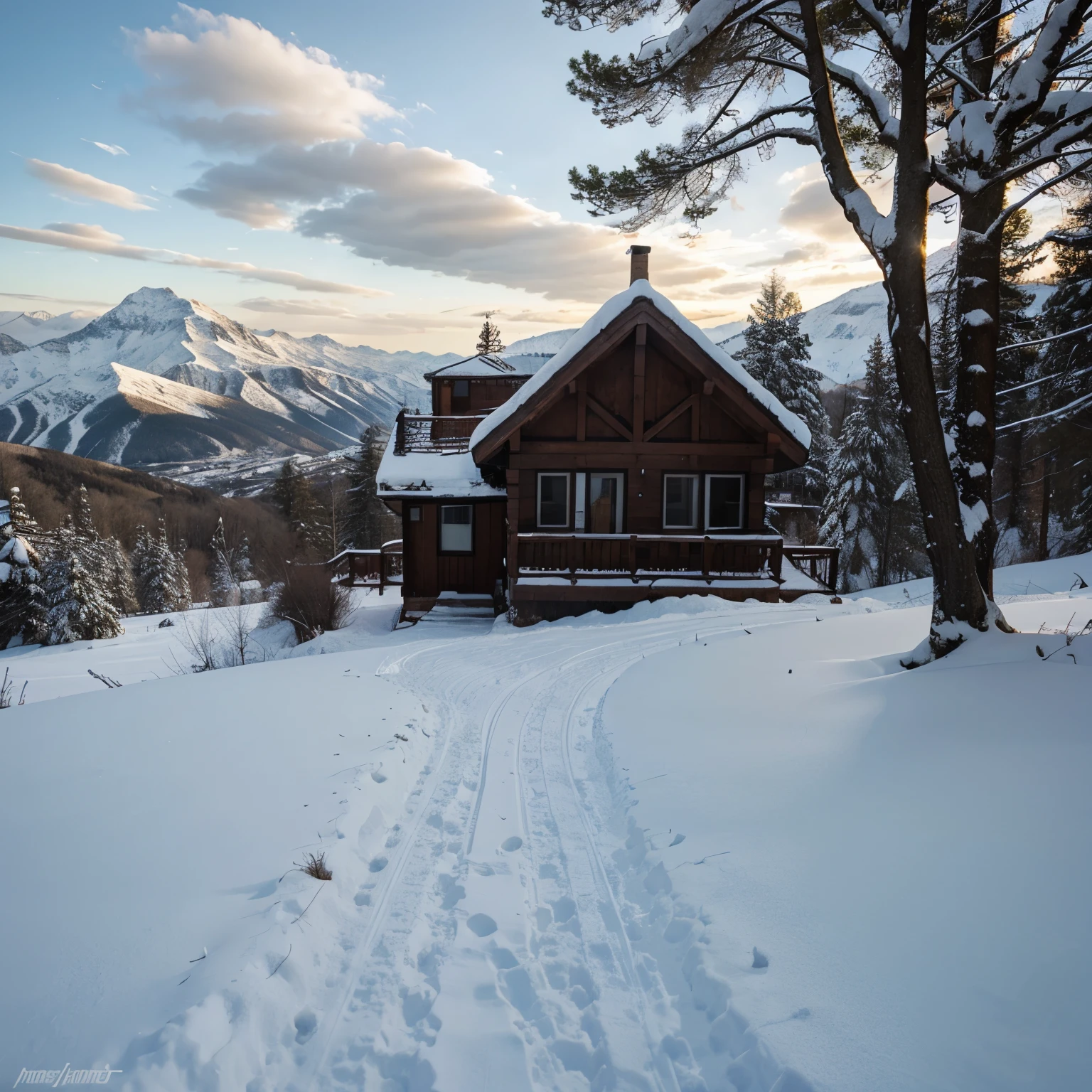 House In mountain 