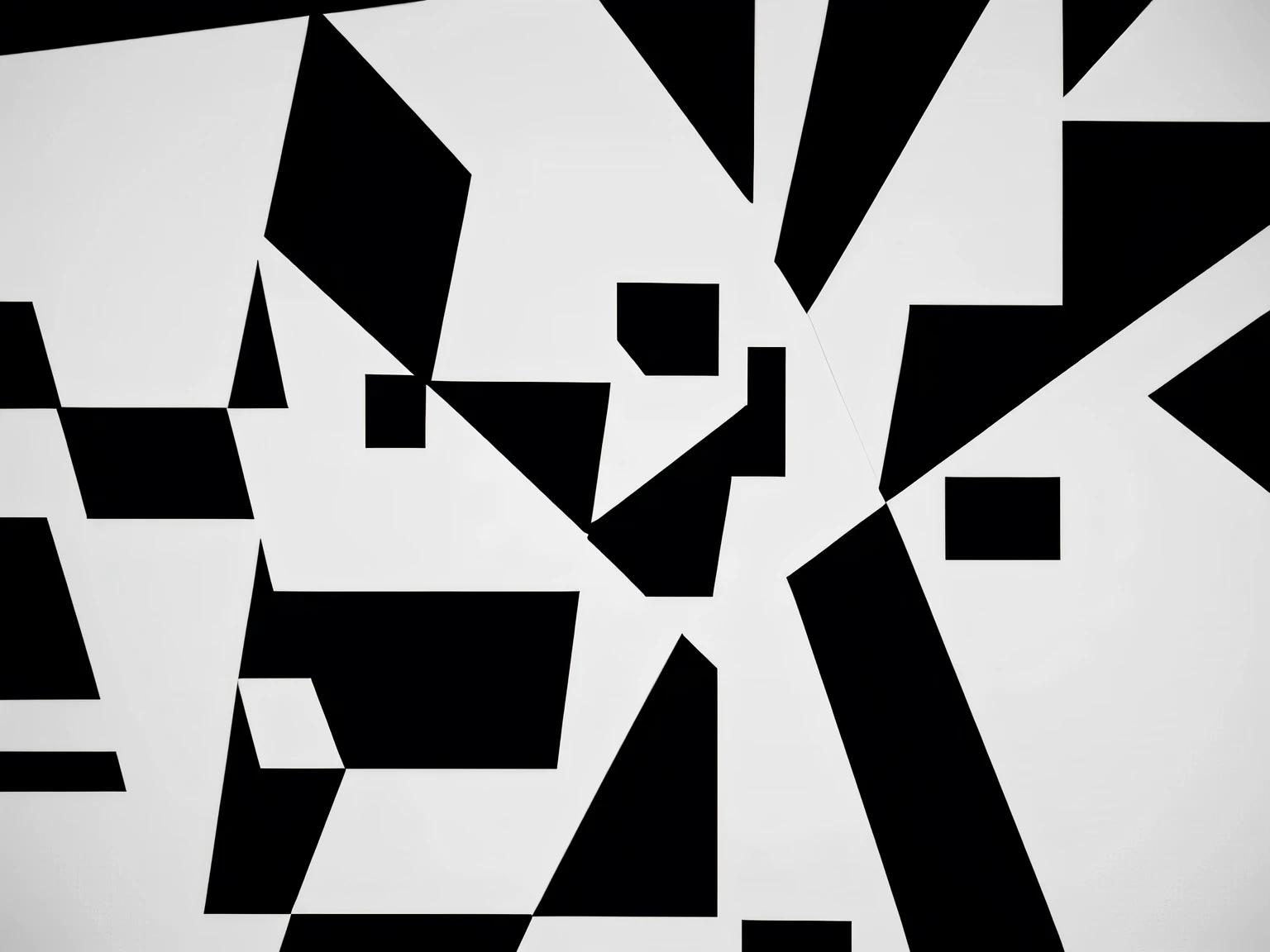 black and white,A pattern made up of black and white geometric shapes,Suprematism, Inspired by Malevich, Work, Minimalist Art, Inspired by Kasimir Malevich, diagonal, Dark and White, Half and half