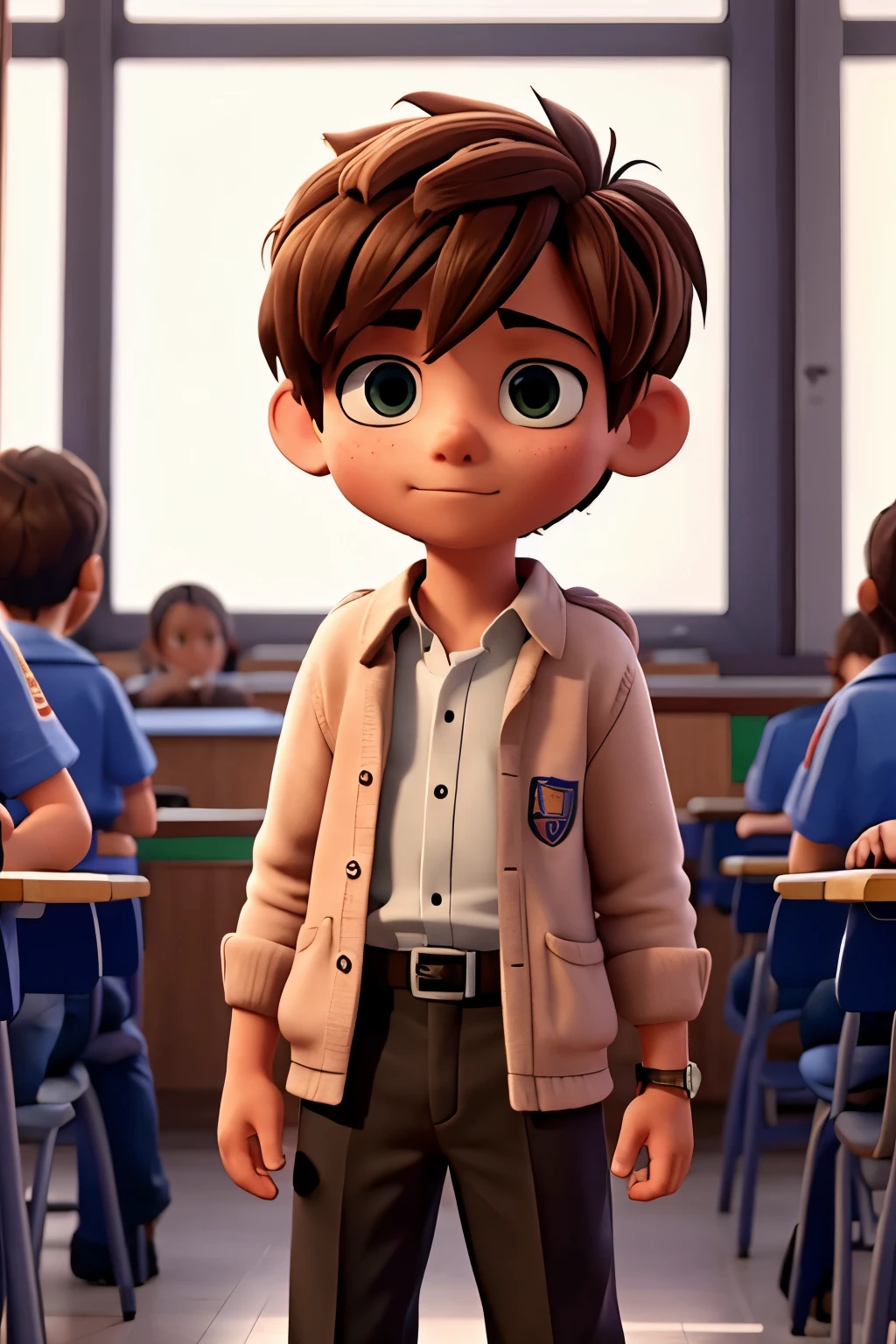 Leon is getting bullied in his scool