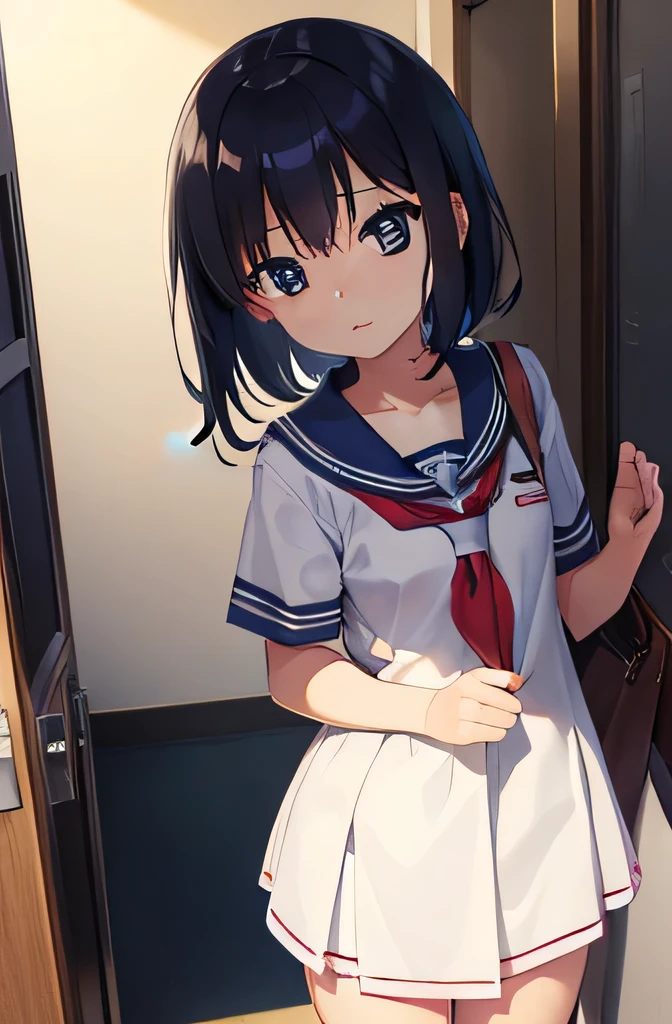 Elementary school girl naked