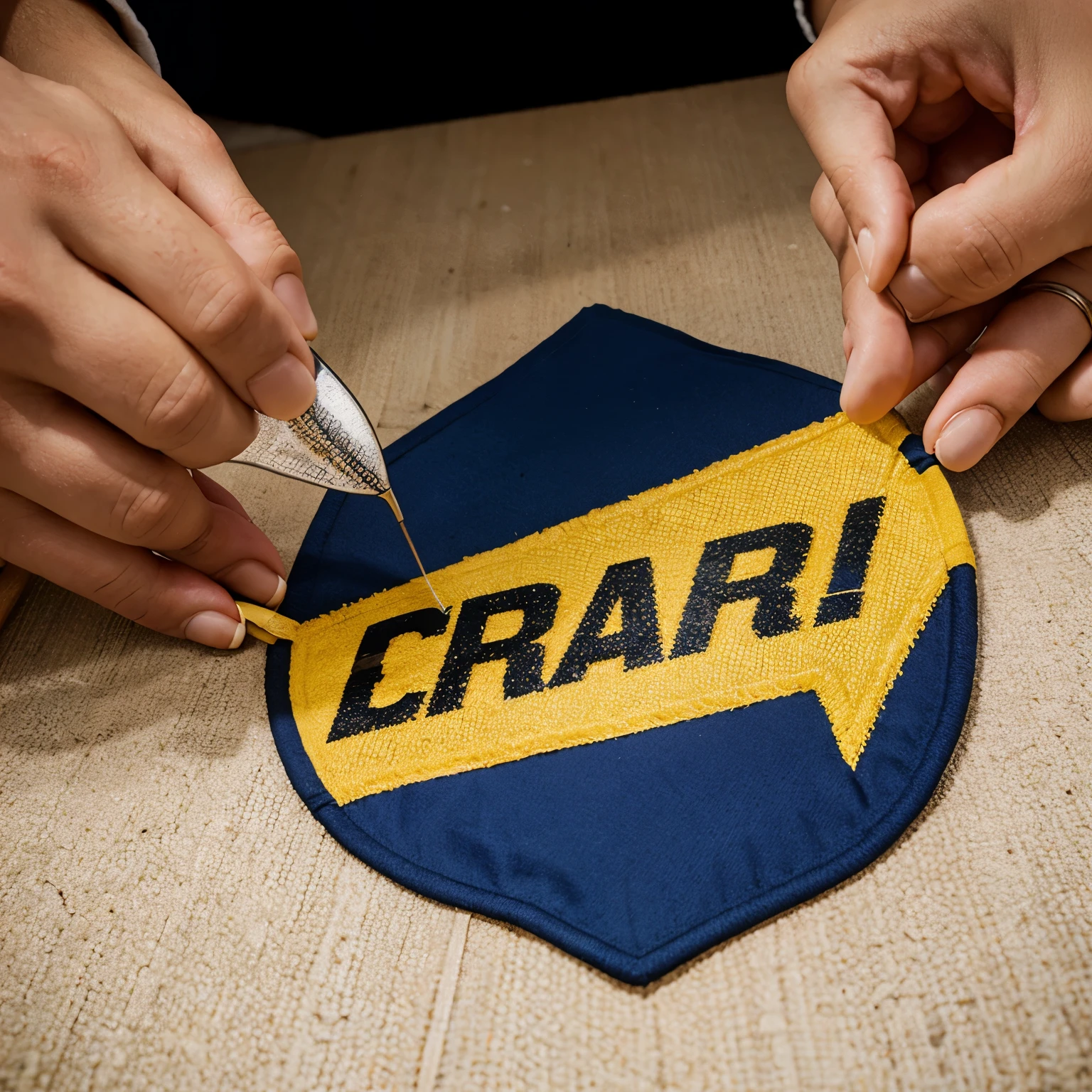 Criar uma logo com o nome Esmagar