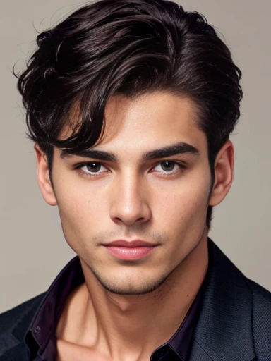 handsome Ashkenazi man, focus on face.