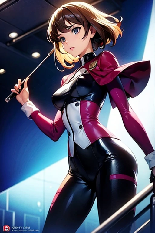 2D impressionist illustration((4K)) Japanese robot animation「Gundam-OO」The heroic figure of Gundam-Exia, as seen in the work by Ilya Kuvshinov