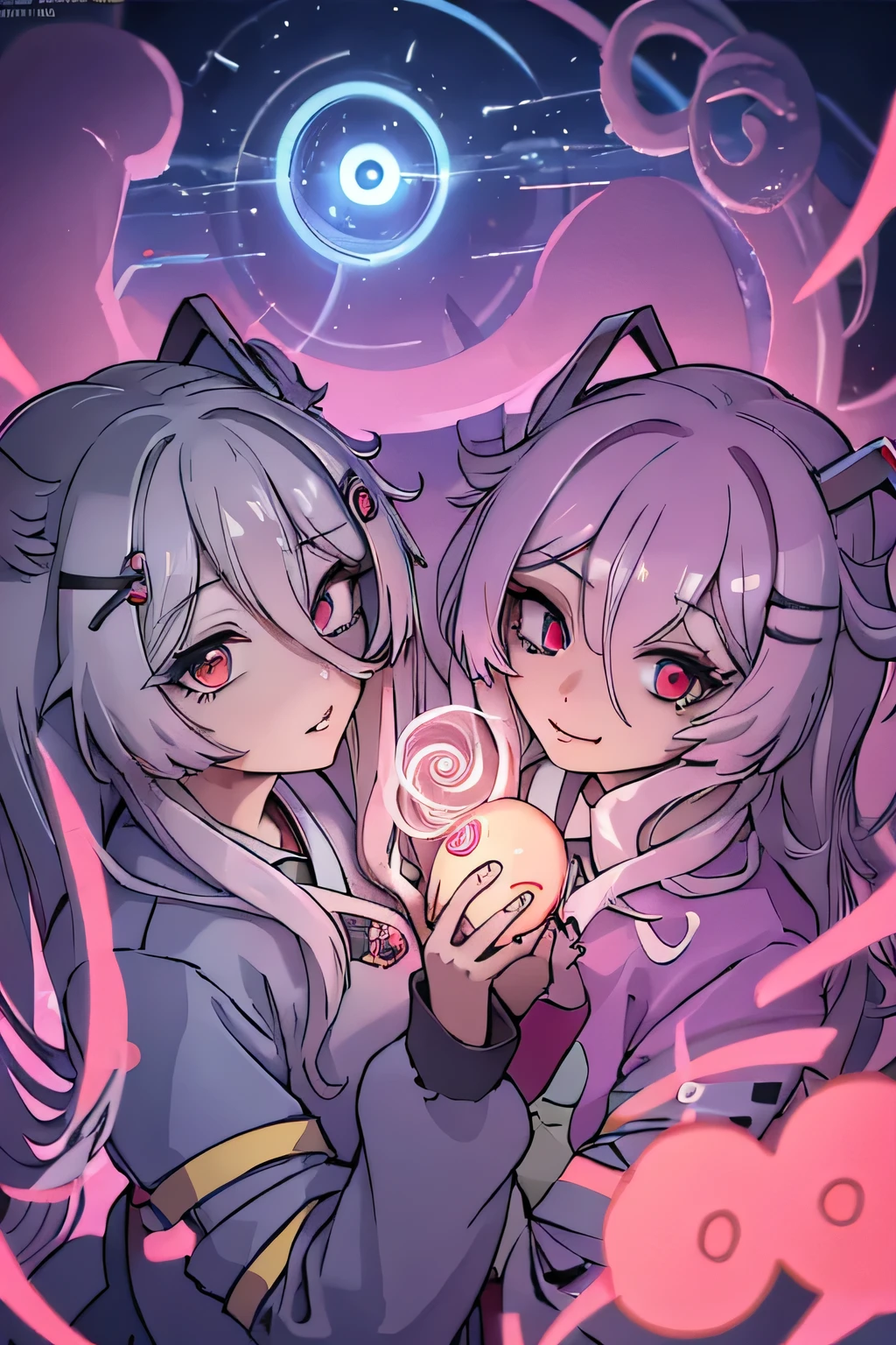 Hentai ojos vacios , spiral eyes , encantado , en trance , hipnotizado