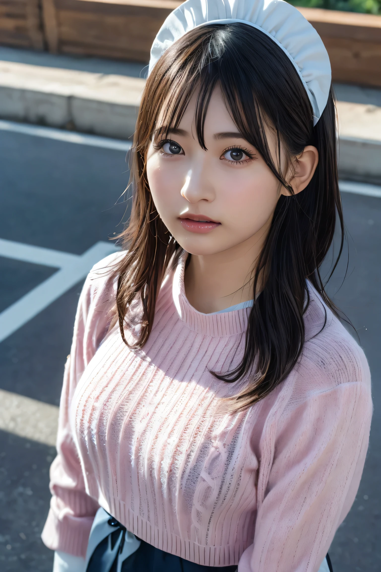 a close up of a woman in a white hoodie and black top, young sensual gravure idol, realistic young gravure idol, young pretty gravure idol, young gravure idol, sophisticated gravure idol, sakimichan, portrait of female korean idol, white hime cut hairstyle, shikamimi, 奈良美智