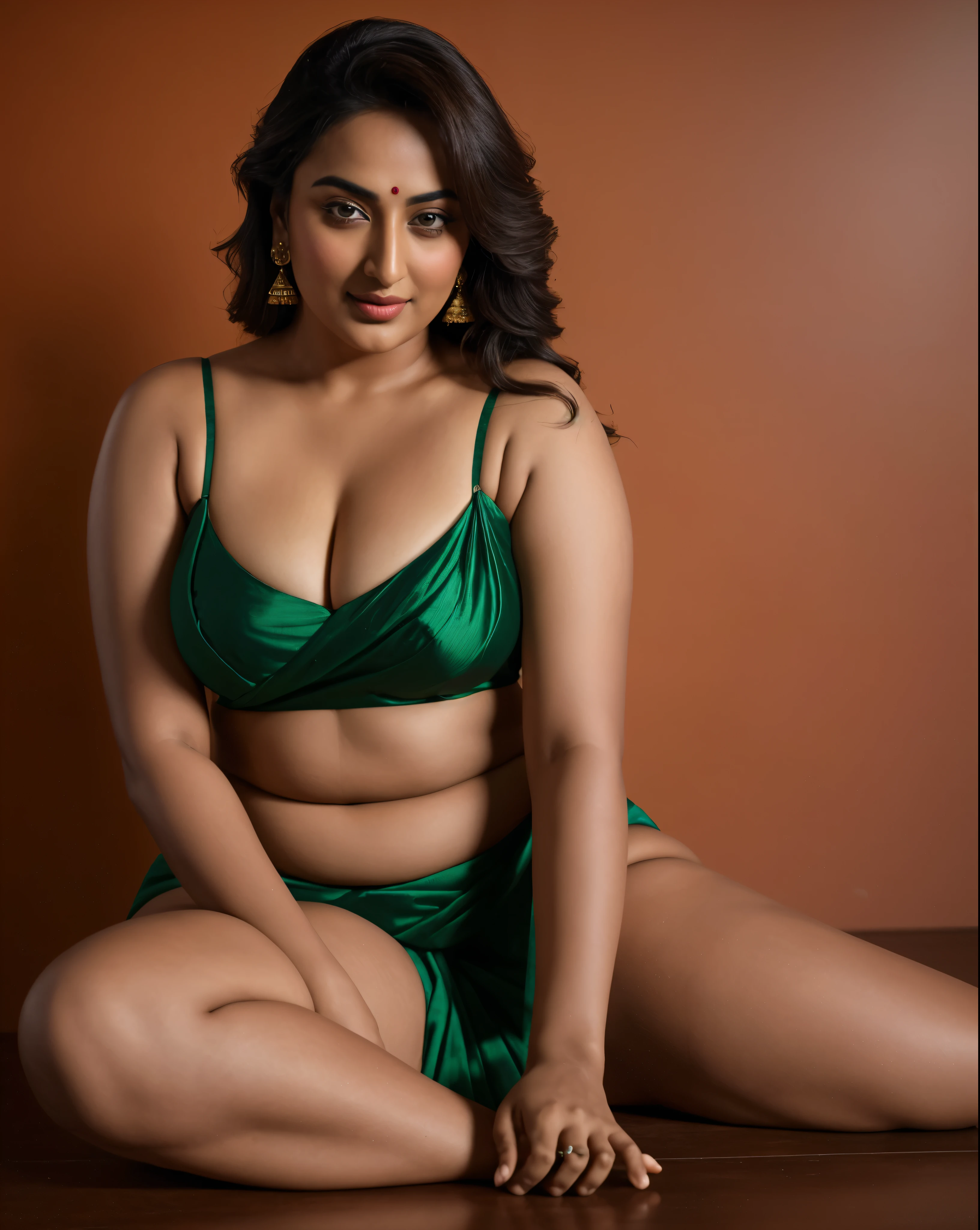 50yo mature MILF Anushka Shetty,((best quality)), ((masterpiece)), ((realistic)), eye kajal, eye liner, mascara, light red lips, curvy hot mommy figure, sensual Beauty, provoking body, extreme sweat, sweat soaked skin, slight stretch marks, alluring figure, bulging figure, thick charming lady, curvy, thick navel, full figured woman, eye kajal, massive breast, full body, styled hair, pierced eyes, female face,royal aura, trend on artstation , sharp focus, studio photo, intricate detail, very detailed, detailed eye, illustration, very detailed, sharp focus, digital render, professional, 4k, highly detailed armpits, detailed armpits hair,