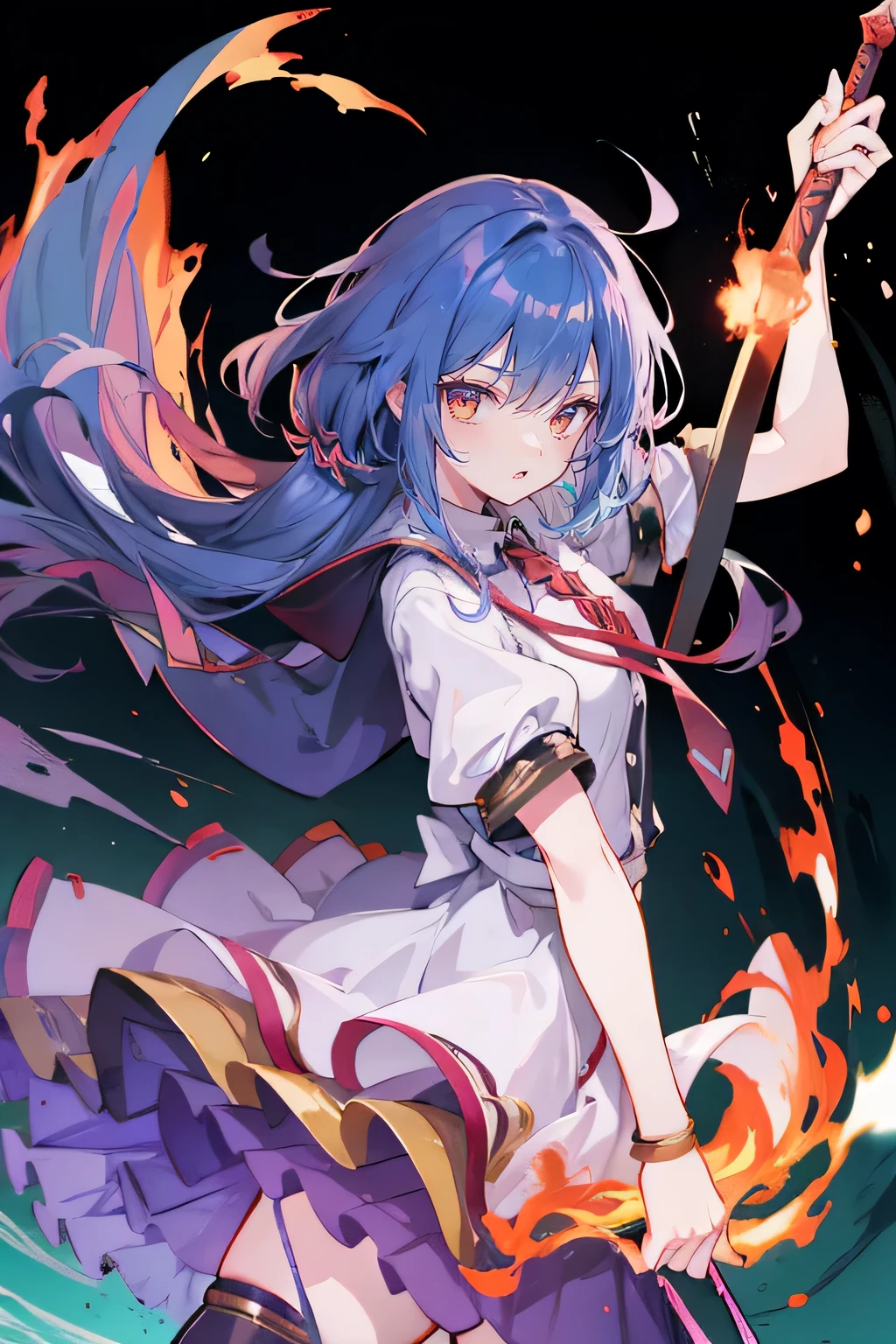 Anime girl holding a sword in the fire, Anime epic artwork, 4k Anime Wallpaper, Anime Art Wallpaper 4K, Anime Art Wallpaper 4k, Anime Wallpaper 4k, anime art wallpaper 8 k, Anime Wallpaper 4 k, Bad guy anime 8k, Anime Wallpaper, Anime Wallpaper, hd Anime Wallpaper, Anime style 4k, 4k comics wallpaper
