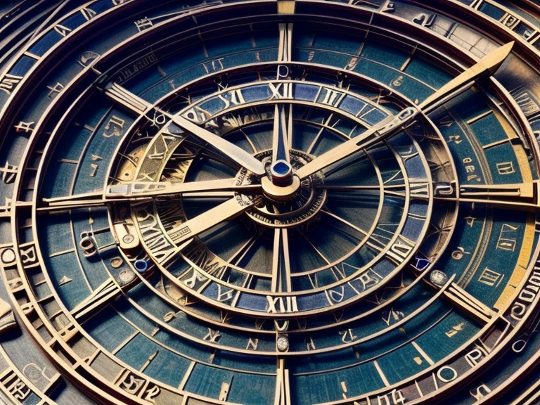 astronomical clock mechanism, celestial, solar system, extraordinary complex mechanics, ((plan large, interior view of the mechanism, multiples rouages complexes, engrenages complexes, very accurate, full details, ruby sapphire emerald color mix, mechanical calculator))