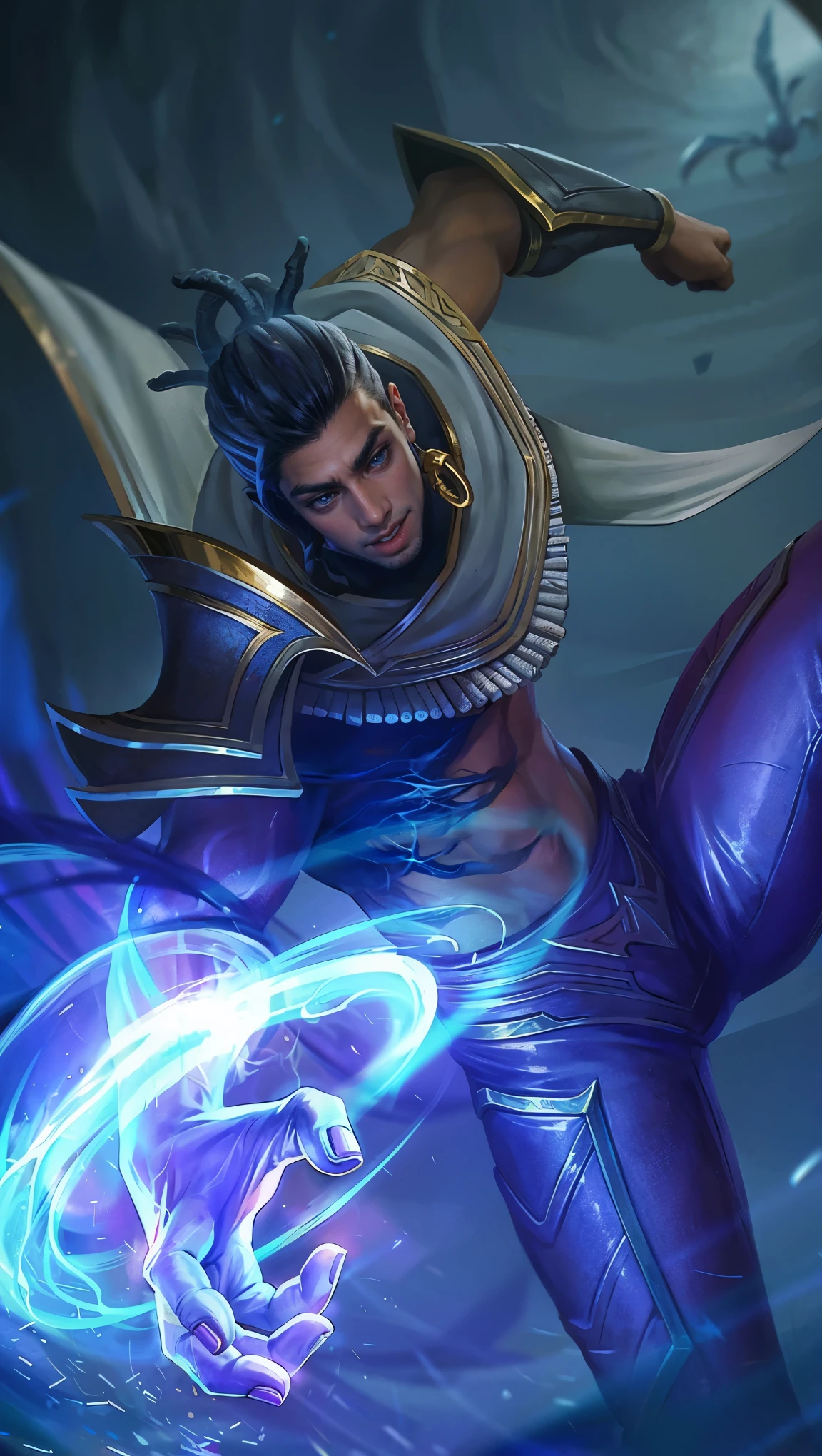 Best quality, masterpiece, detailed skin texture, detailed clothes texture, detailed face, super detail, 8k, intricate detail, 1 boy, The color doesn't change, Muscle guy, 1 guy.