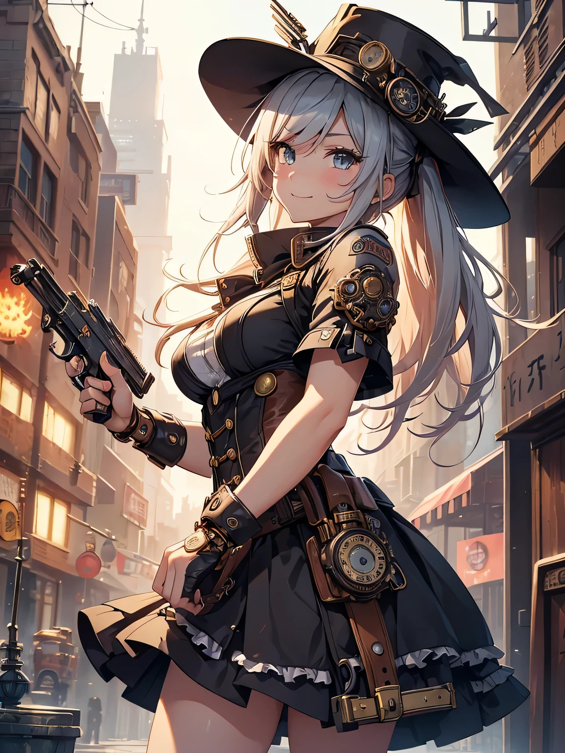 (Steampunk Cityscape 1.5)